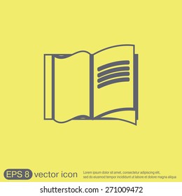Open book icon