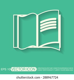 Open book icon