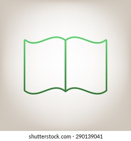 Open book icon