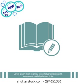 Open book icon