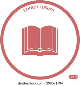 Open book icon