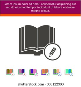 Open book icon