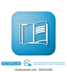 Open book icon