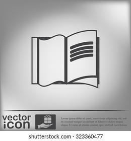 Open book icon