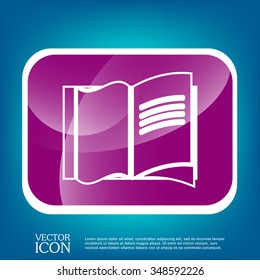 Open book icon