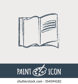 Open book icon