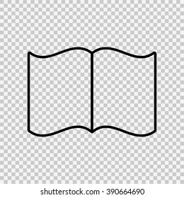 Open book icon