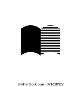 The open book, icon.