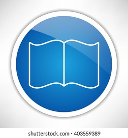Open book icon
