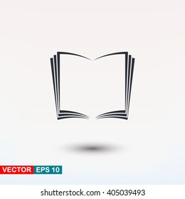 Open book icon