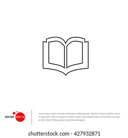 Open book icon