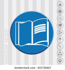 Open book icon