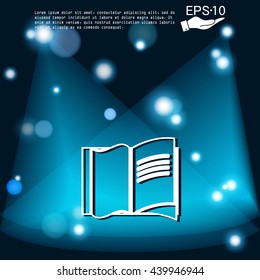 Open book icon