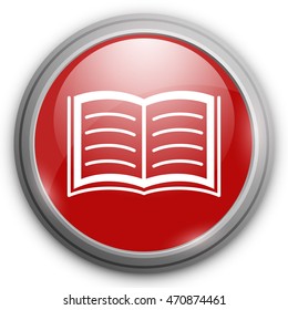 Open book icon. 