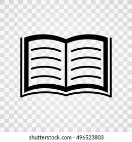 Open book icon. 