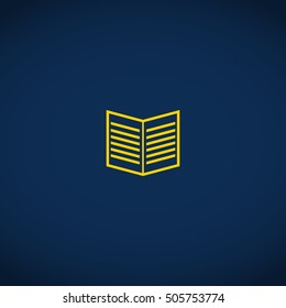 Open book icon