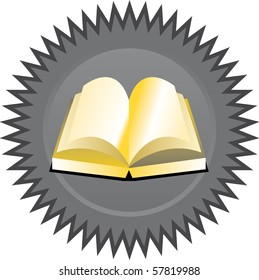 Icono de libro abierto