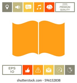 Open book icon