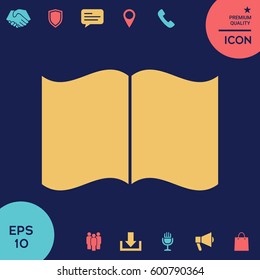 Open book icon