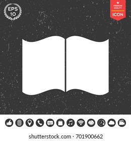 Open book icon