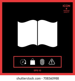 Open book icon