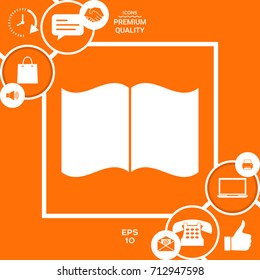 Open book icon
