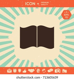 Open book icon