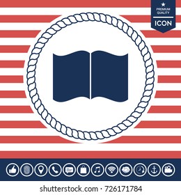 Open book icon