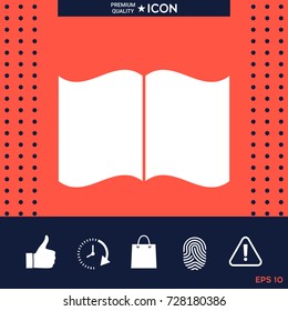 Open book icon
