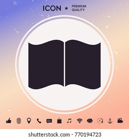 Open book icon