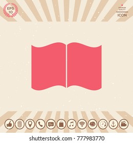 Open book icon