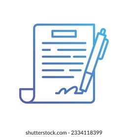 Open Book Icon Design in Five style with Editable Stroke. Line, Solid, Flat Line, Duo Tone Color, and Color Gradient Line. Suitable for Web Page, Mobile App, UI, UX and GUI design.