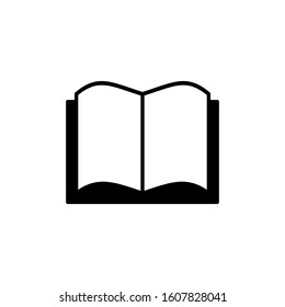 open book icon design vector template
