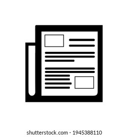 Open book Icon design vector