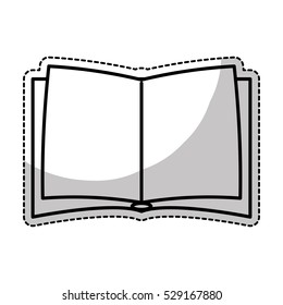 open book icon image vector illustration design 