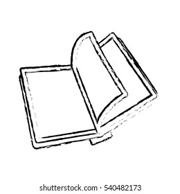 open book icon image vector illustration design 