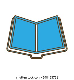open book icon image vector illustration design 