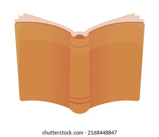open book icon isolated flat
