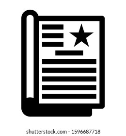 open book icon isolated sign symbol vector illustration - high quality black style vector icons
