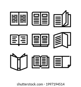 open book icon or logo isolated sign symbol vector illustration - Collection of high quality black style vector icons
