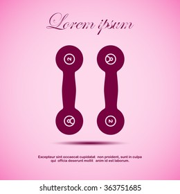 The open book icon. Manual and tutorial, instruction symbol.