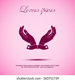 The open book icon. Manual and tutorial, instruction symbol.