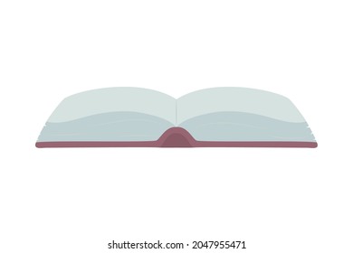 open book icon on white background
