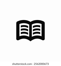 open book icon sign vector