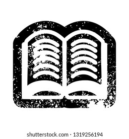 símbolo de icono de libro abierto