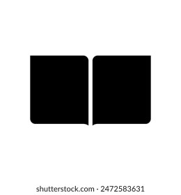 open book icon symbol vector template 