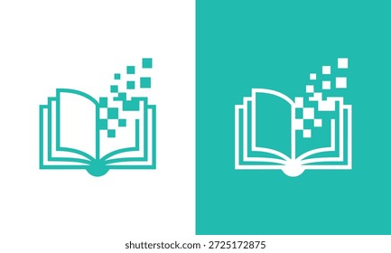 Icono de libro abierto que simboliza el conocimiento digital y la transformación de datos