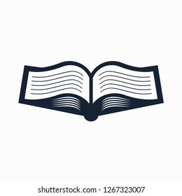 Open Book Icon Vector