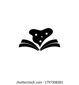 open book icon vector design template illustration