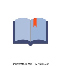 open book icon vector illustration design